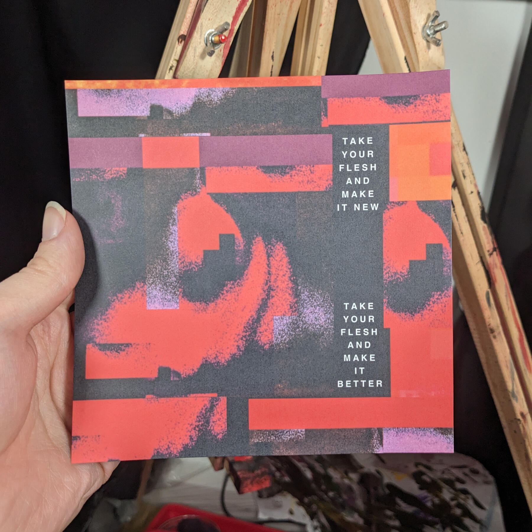 take your flesh print